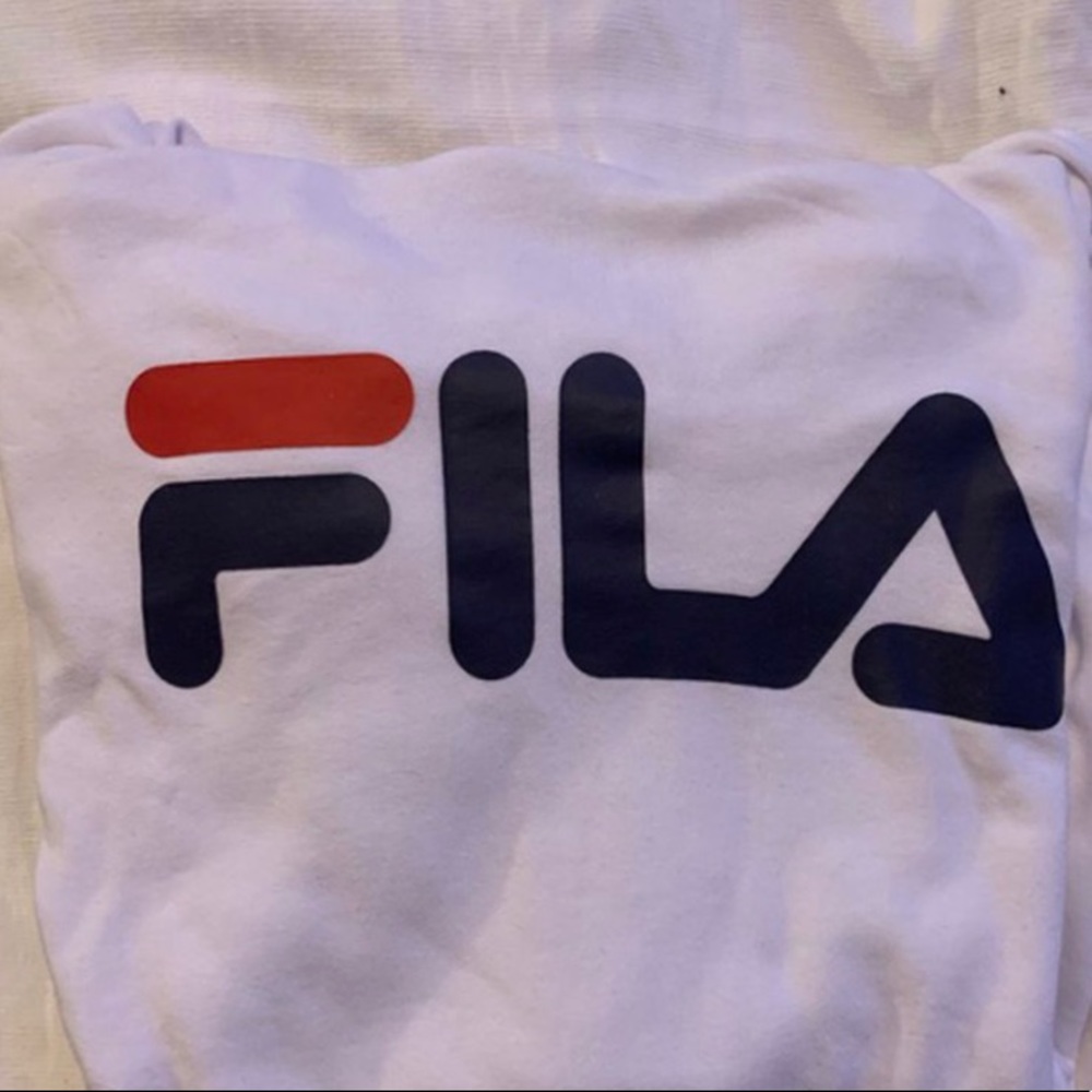 this is a FILA hoodie!